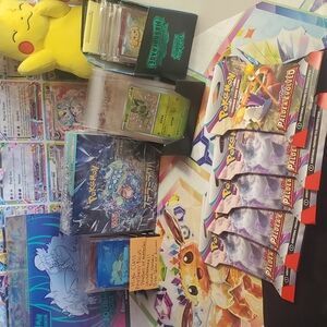 Pokemon Card Collection with Booster Packs